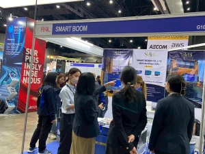 บูธ SMARTBOOM ในงาน Asia Pacific Rail 2025-06